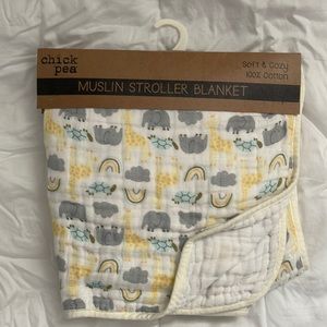 Muslin stroller blanket